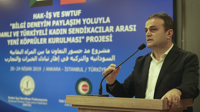 Hak-İş Genel Sekreteri Osman Yıldız, kıdem tazminatına ilişkin açıklamalarda bulundu.