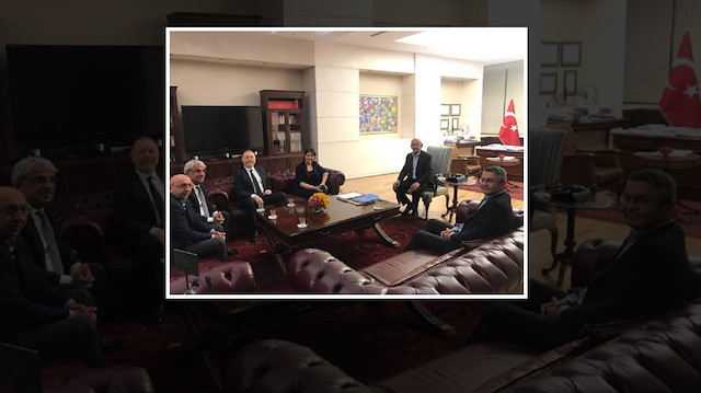Kemal Kılıçdaroğlu - Sezai Temelli Alican Önlü - Mithat Sancar - Pervin Buldan