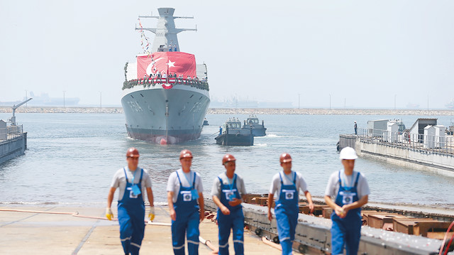 MİLGEM TCG Kınalıada (F-514) gemisi