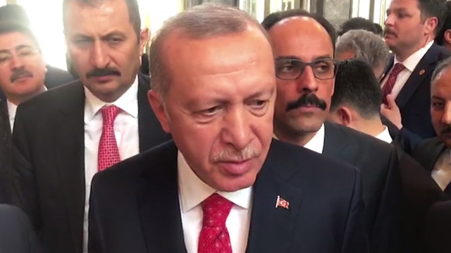 Cumhurbaşkanı Erdoğan'dan 'şehit cenazesi' açıklaması