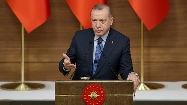 Cumhurbaşkanı Erdoğan.