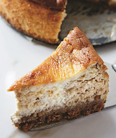 Pekmez ve Tahinli Cheesecake