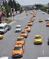 Taksicilerden özür ziyareti