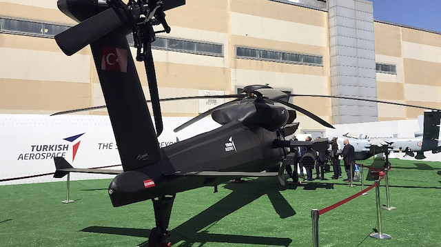 ATAK-2 taarruz helikopteri İDEF’te görücüye çıktı