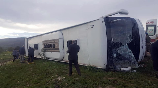 Kaza sonrası bölgeye çok sayıda ambulans sevk edildi