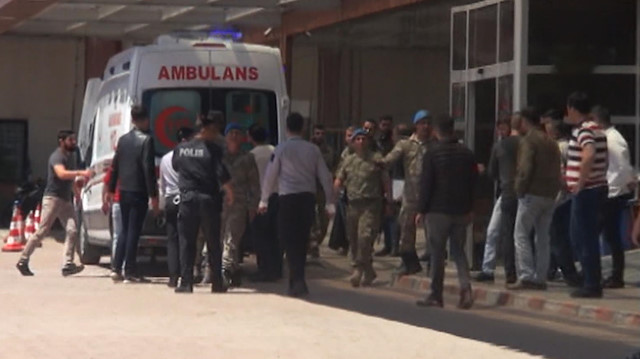Suriyede teröristlerle çatışma: 1 yüzbaşı şehit