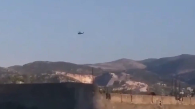 TSK’ya ait helikopter Suriye’de