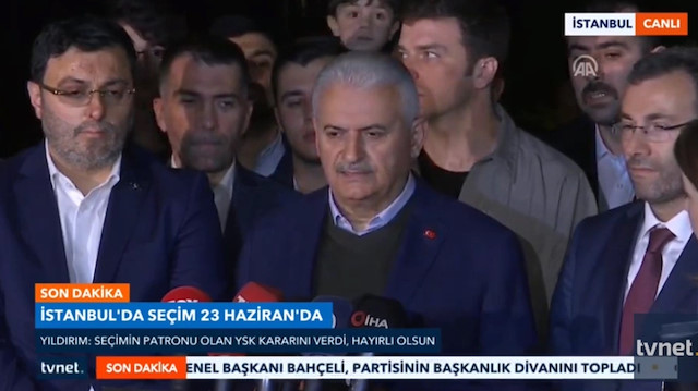 Binali Yıldırımdan adaylık açıklaması