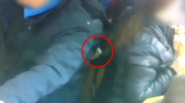 Minibüs faresinin hırsızlık anları kamerada