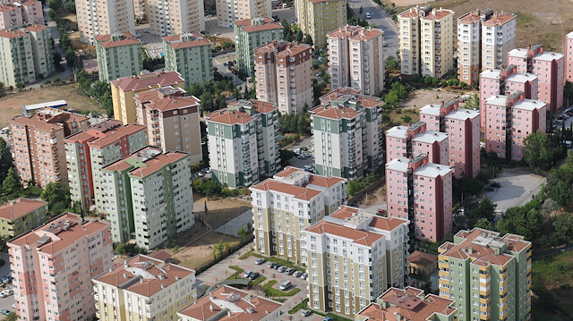 TOKİ konutları.