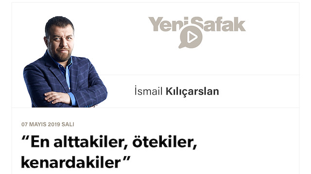 “En alttakiler, ötekiler, kenardakiler”