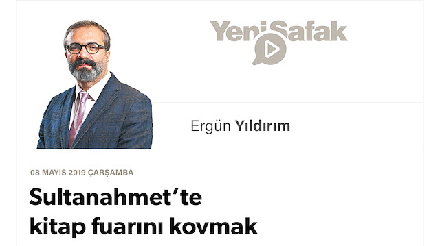 Sultanahmet’te kitap fuarını kovmak