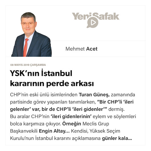 YSK’nın İstanbul kararının perde arkası