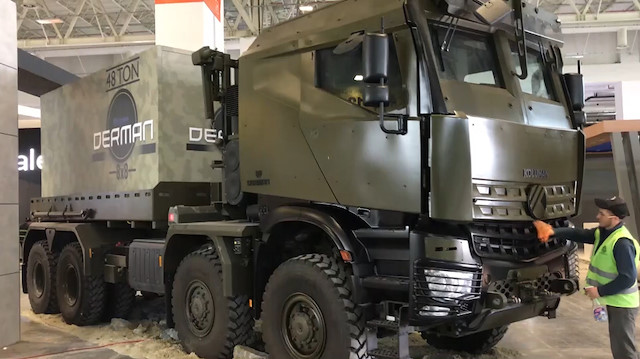16 ileri şanzıman ve 517 beygir gücüyle Derman IDEF19un yıldızı oldu