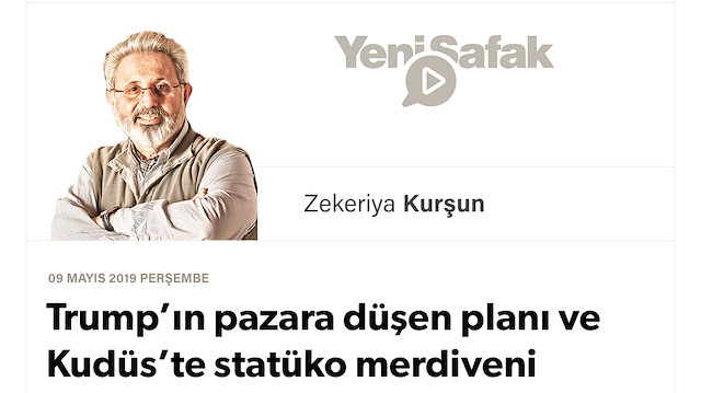 Trump’ın pazara düşen planı ve Kudüs’te statüko merdiveni