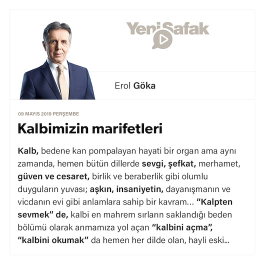 Kalbimizin marifetleri