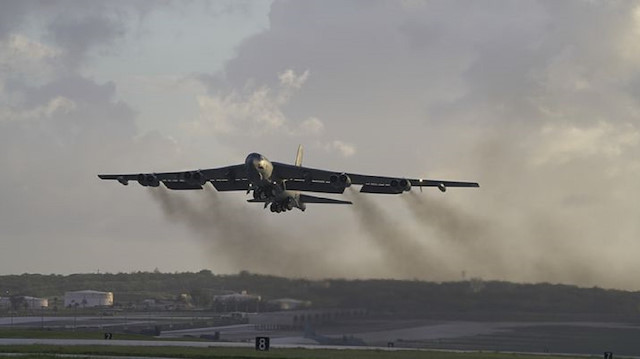 B-52 Stratofortress bombardıman uçakları ABD’nin Katar’daki hava üssüne ulaştı.