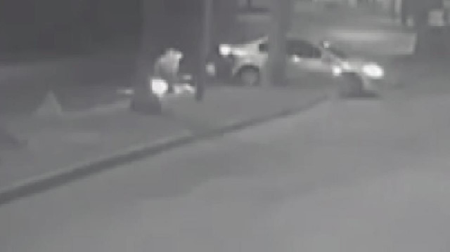Alman turistin hayatını kaybettiği motosiklet kazası kamerada