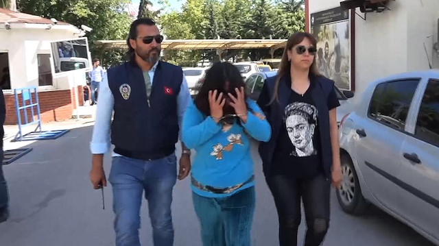 Görüntülenmek istemeyen dolandırıcı kadın