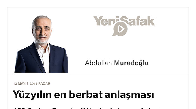Yüzyılın en berbat anlaşması