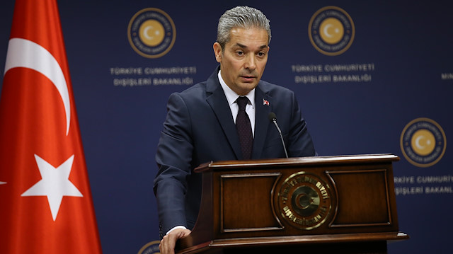 Dışişleri Bakanlığı Sözcüsü Hami Aksoy