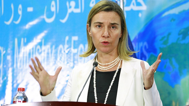 Avrupa Birliği (AB) Dış İlişkiler ve Güvenlik Politikası Yüksek Temsilcisi Federica Mogherini