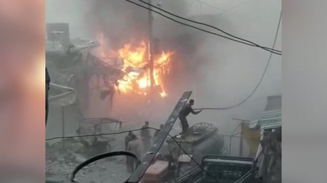 İftar vakti Rus Esed ittifakı pazar yerini vurdu
