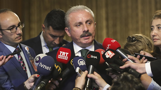 Mustafa Şentop açıklama yaptı.