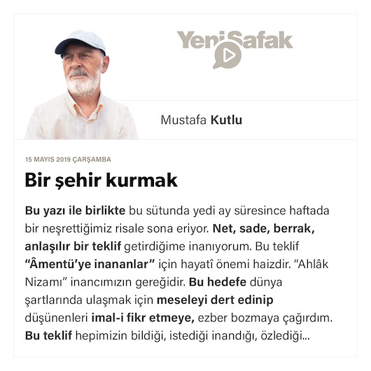 Bir şehir kurmak