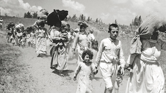 Nekbe’nin (Büyük Felaket) yıldönümü nedeniyle Gazze’de genel greve gidildi.