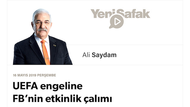 UEFA engeline FB’nin etkinlik çalımı