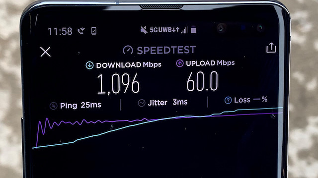 Saniyede 1GB hızla indirme işlemi yapıyor.