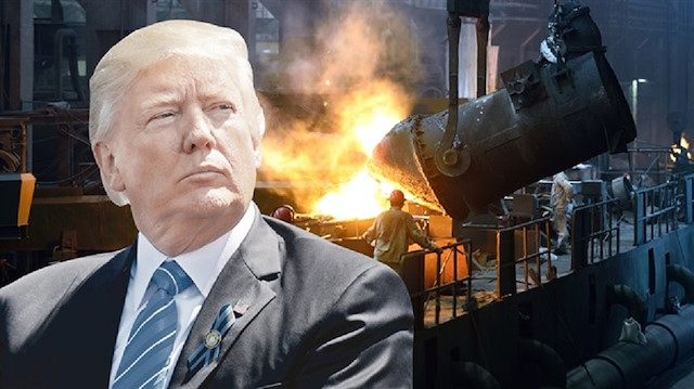 ABD Başkanı Trump, Türkiye'den yapılan çelik ithalatına uygulanan vergi oranında indirime gitti.
