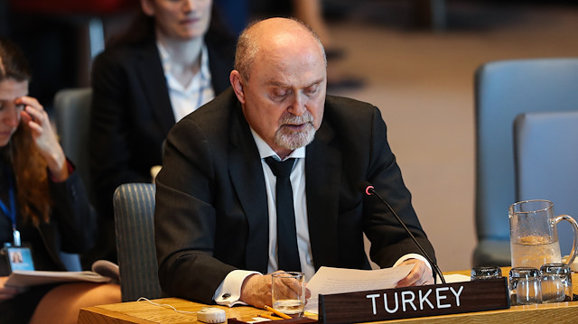 Türkiye'nin BM Daimi Temsilcisi Feridun Sinirlioğlu