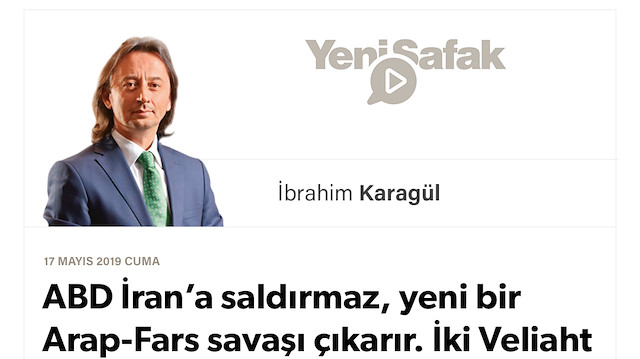 * ABD İran’a saldırmaz, yeni bir Arap-Fars savaşı çıkarır. * İki Veliaht ve iki ülke: Haçlı saldırısının tetikçisi oldular. * Ama büyük tuzak S. Arabistan’a kuruldu.