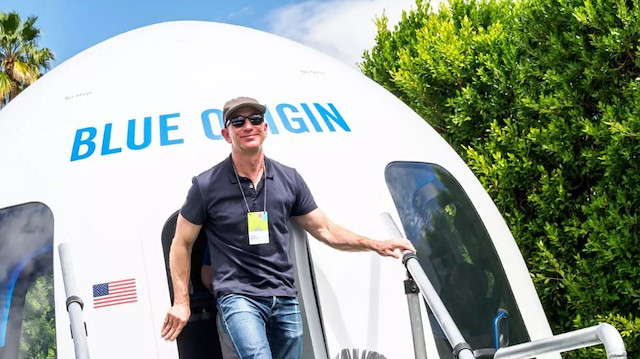 Amazon CEO’su Jeff Bezos.