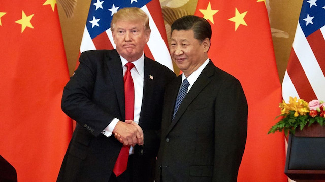 ABD Başkanı Donald Trump - Çin Devlet Başkanı Şi Cinping.