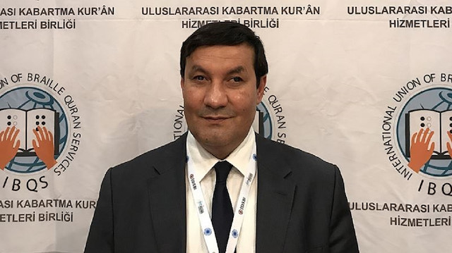 Uluslararası Kabartma Kur'an Hizmetleri Birliği (IBQS) Başkanı Selahattin Aydın