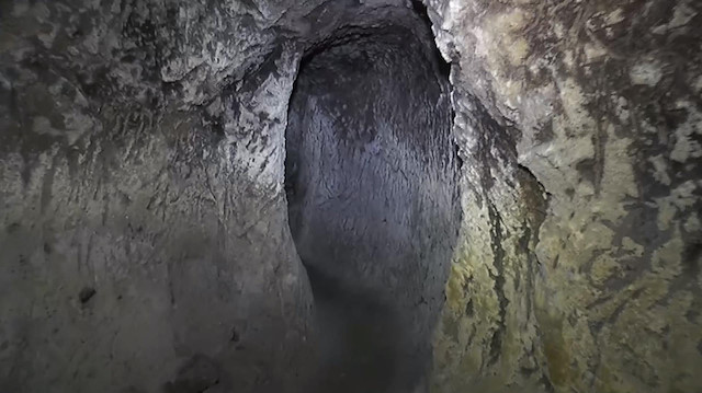 Kapadokya’da evin altından yeraltı şehri çıktı