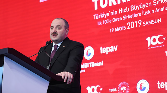 Sanayi ve Teknoloji Bakanı Mustafa Varank