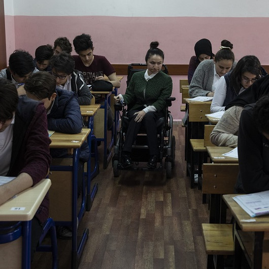 Öğrencilerine örnek oldu