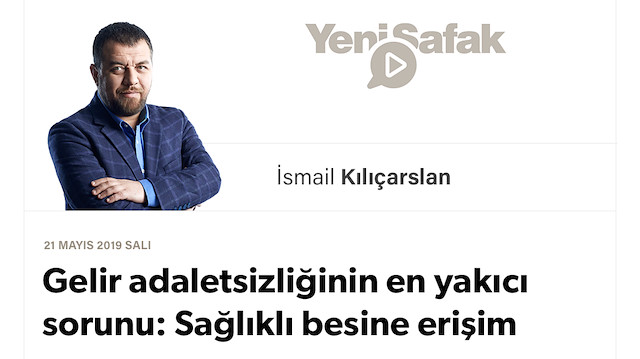 Gelir adaletsizliğinin en yakıcı sorunu: Sağlıklı besine erişim