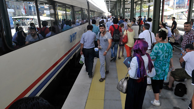 Yüksek Hızlı Tren.