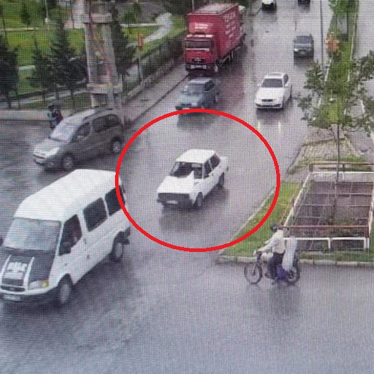 Çalınan aracının son halini görünce şok geçirdi