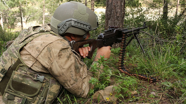 Güvenlik güçleri, terör örgütüne yönelik operasyon düzenledi.