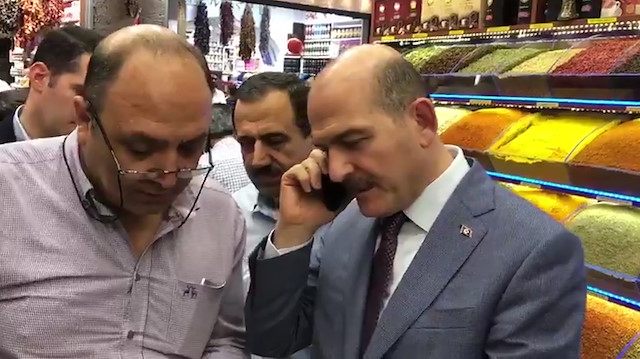 Bakan Soylu Vali Güzeloğlu'nu arayarak vatandaşın isteğini yerine getirdi