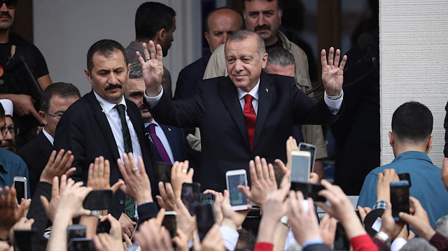 Erdoğan Hacı Osman Torun Camisi’nin açılış törenine katıldı