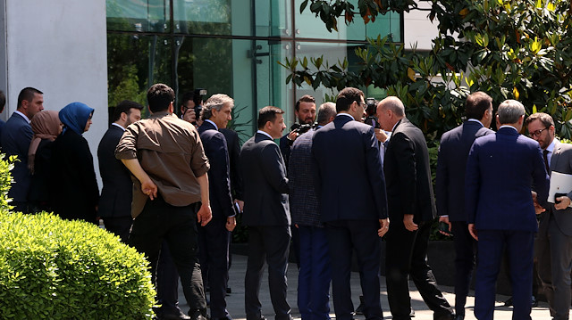 Cumhurbaşkanı Erdoğan AK Parti İl Başkanlığında
