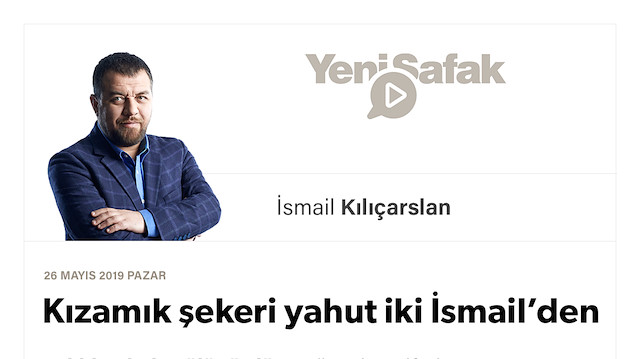 Kızamık şekeri yahut iki İsmail’den biri