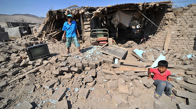 Peru'da deprem.